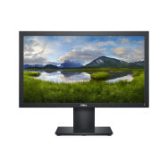 E2020H - Moniteur LED - 50,8 cm (20") (19,5" visible) - 1600 x 900 à 60 Hz - TN - 250 cd/m² - 1000:1 - 5 ms - VGA, DisplayPort - Noir - avec service d'échange avancé de 3 År