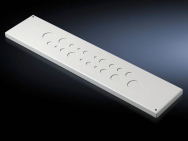 Rittal EL Plaque à bride pour raccords à vis métriques BT 599x133 5 mm pour EL