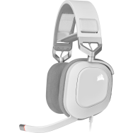 Corsair HS80 RGB Casque USB Blanc