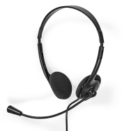 Microphone pliable pour casque PC USB Type-C Nedis