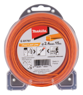 Makita E-01797 Fil de coupe orange 15mx2.4mm