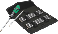 Coffret à outils Wera Vario 11 pièces - Plastique - Métal - Noir/Vert - Noir