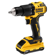 DEWALT DCD709D2T-QW - Perceuse-visseuse à poignée pistolet - Sans balais - 1,3 cm - 1650 tr/min - 3 cm - 1,3 cm