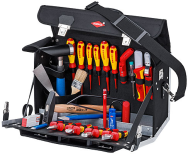 KNIPEX 00 21 02 EL - Sacoche à outils en polyester 420 x 250 x 160 mm