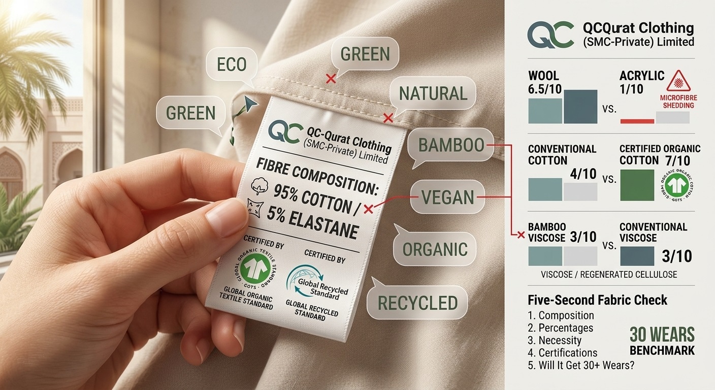 How to Read Clothing Fabric Labels: A Qurat Clothing Guide for Smarter Shopping