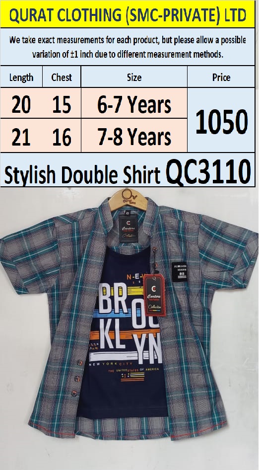 Stylish Double Shirt QC3110