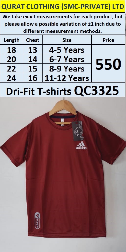 Maroon Dri-Fit T-shirt QC3325
