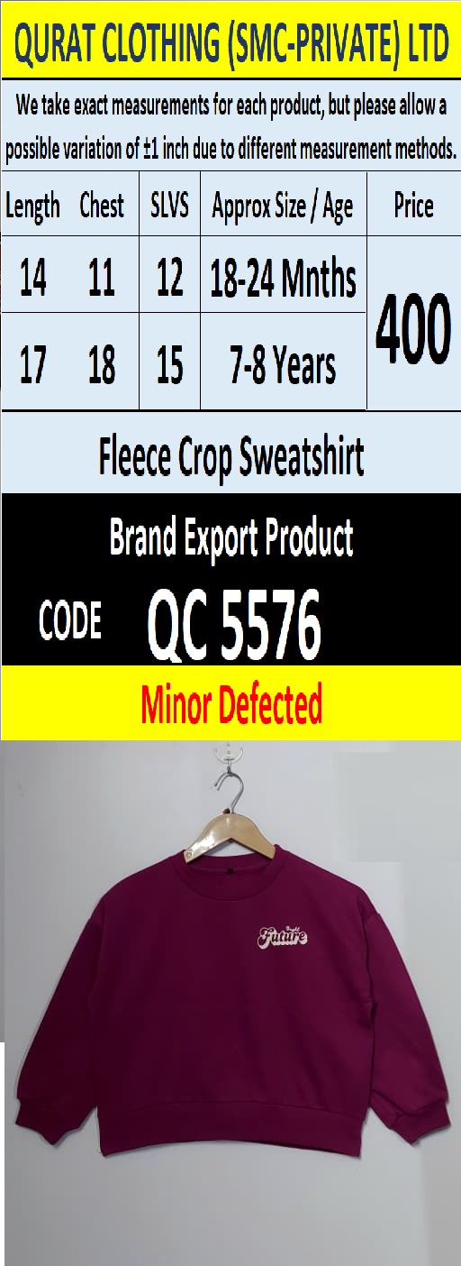 Branded Export Product (Minor Defected) - QC5576