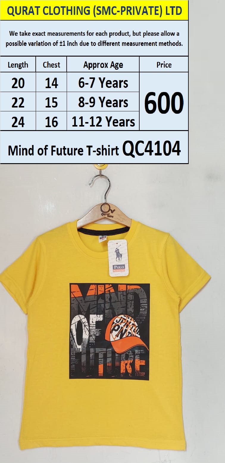Mind of Future Boys T-shirt QC4104