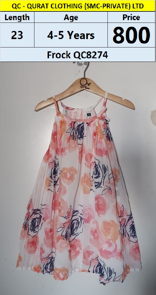 Frock QC8274 Branded but Minor Defected (no exchange no refund)