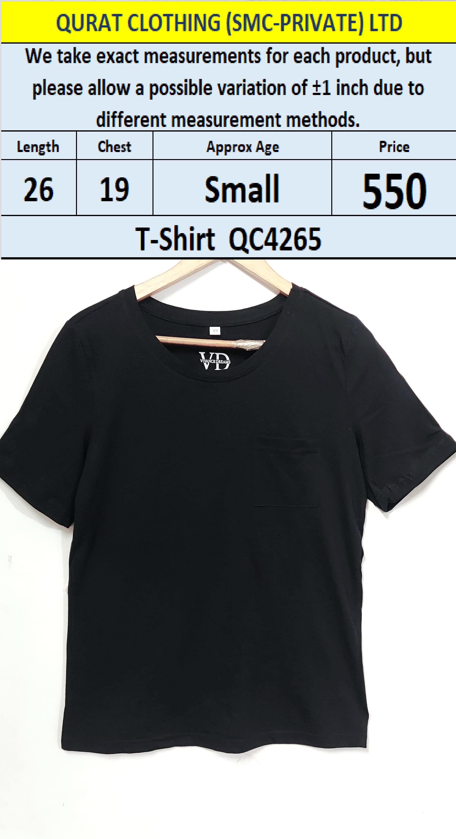Branded Ladies T-shirt QC4265