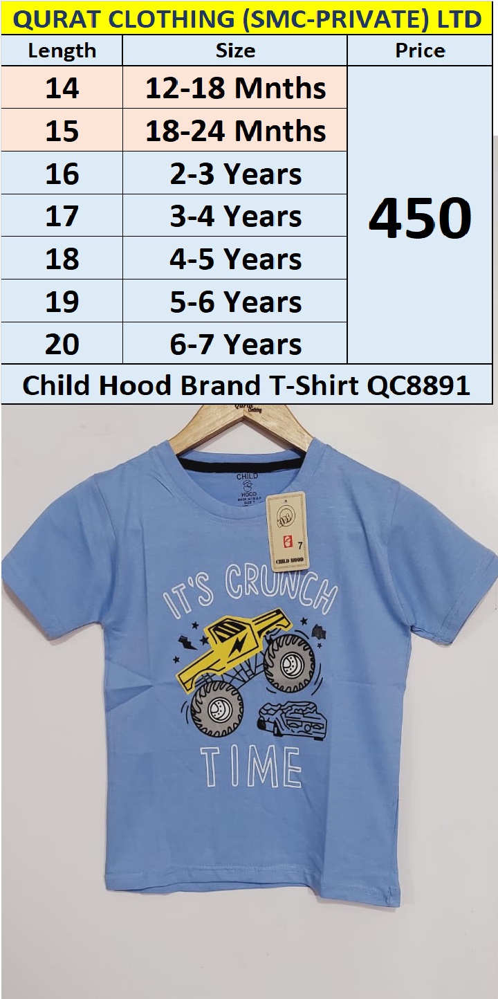 Child Hood Brand T-shirt QC8891