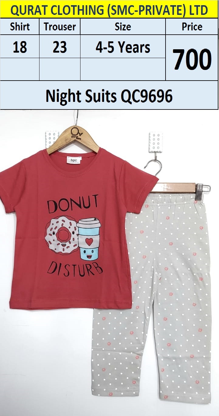 BPC Brand DONUT DISTRUB Night Suits QC9696