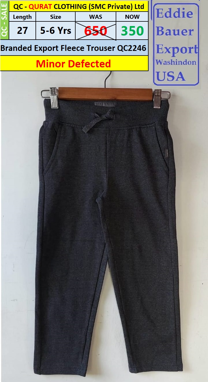 Eddie Bauer Brand Fleece Trouser QC2246 Export USA (Minor Defected)