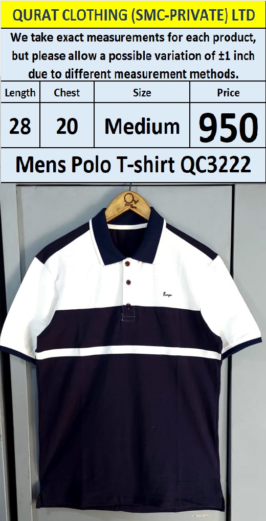 Branded Men's T-Shirt QC3222 - Export Product
