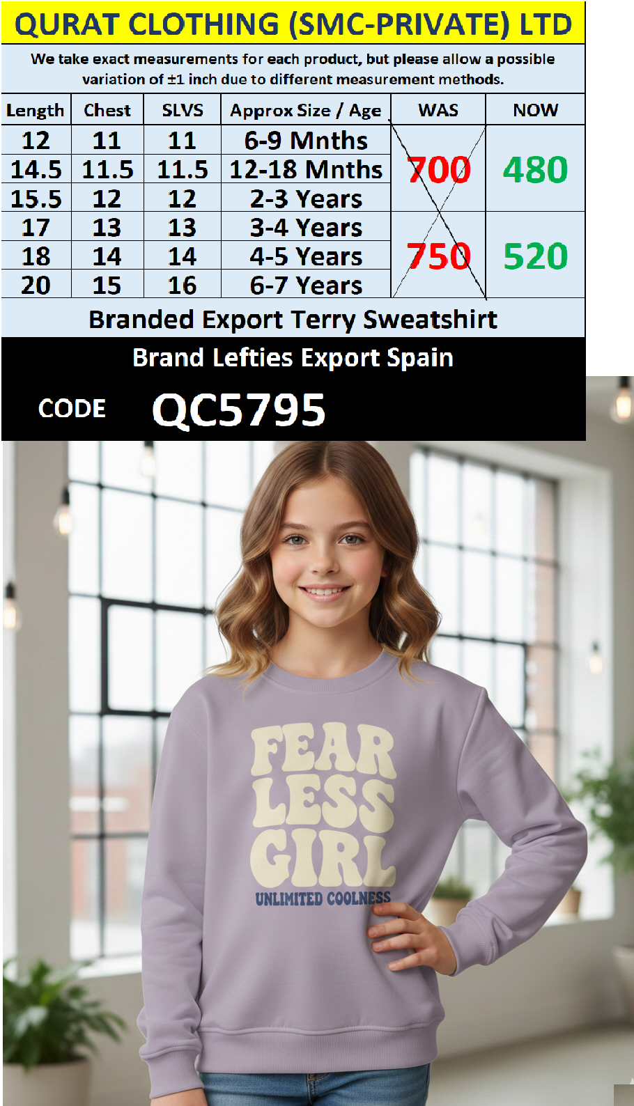 Lefties Brand Fleece Sweatshirt Export Europe - QC5795