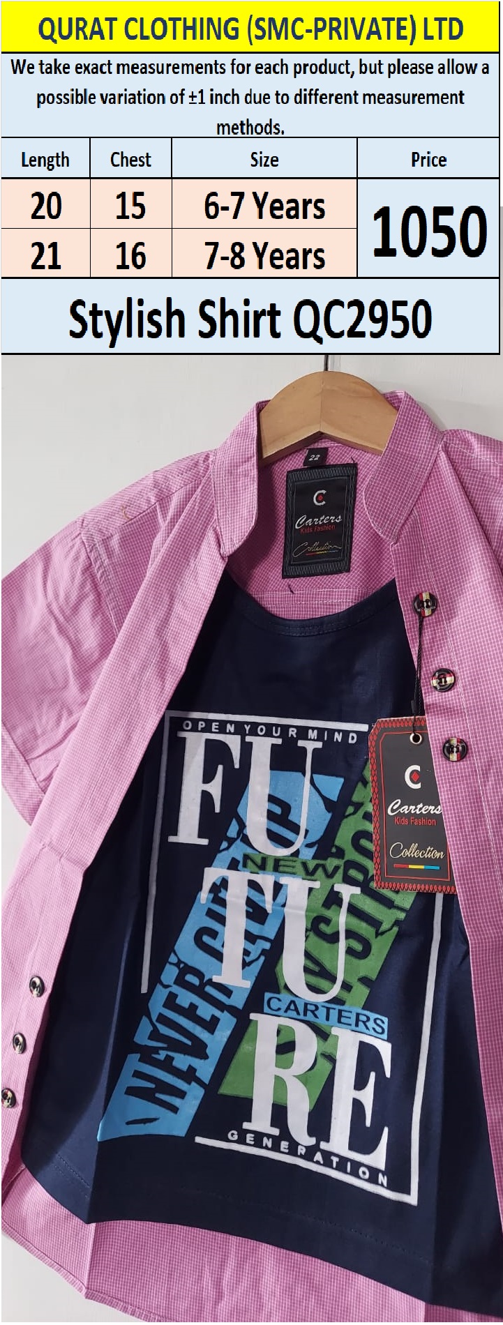 Stylish Double Shirt QC2950