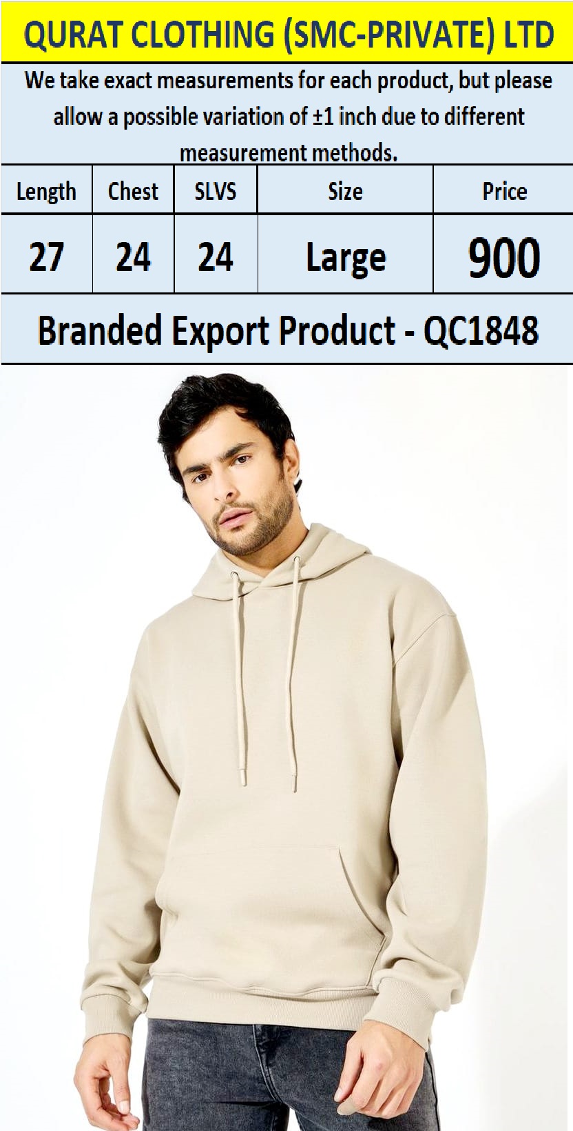 Branded Export Product QC1848 Export United Kingdom