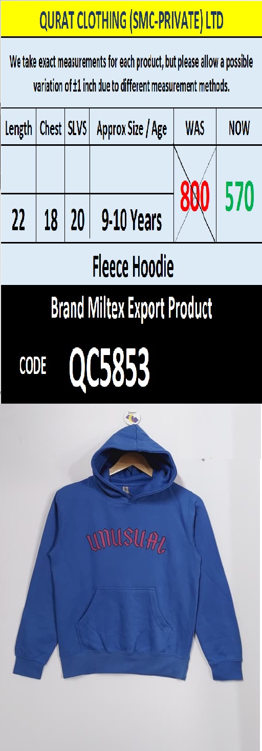 Top International Branded Export Hoodie / Sweatshirt Products - QC5853