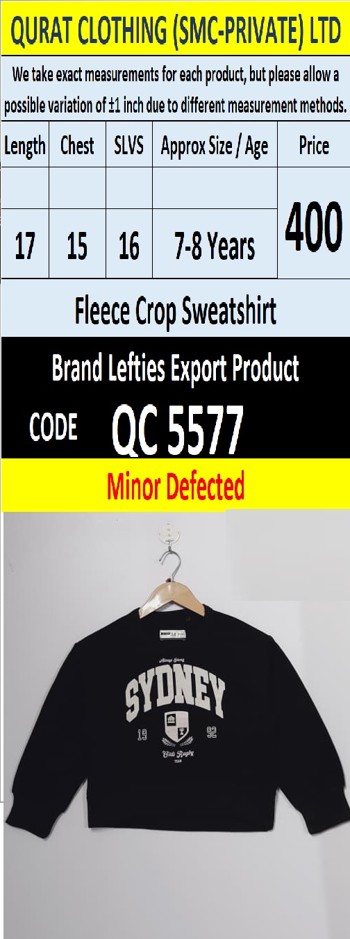 Branded Export Product (Minor Defected) - QC5577