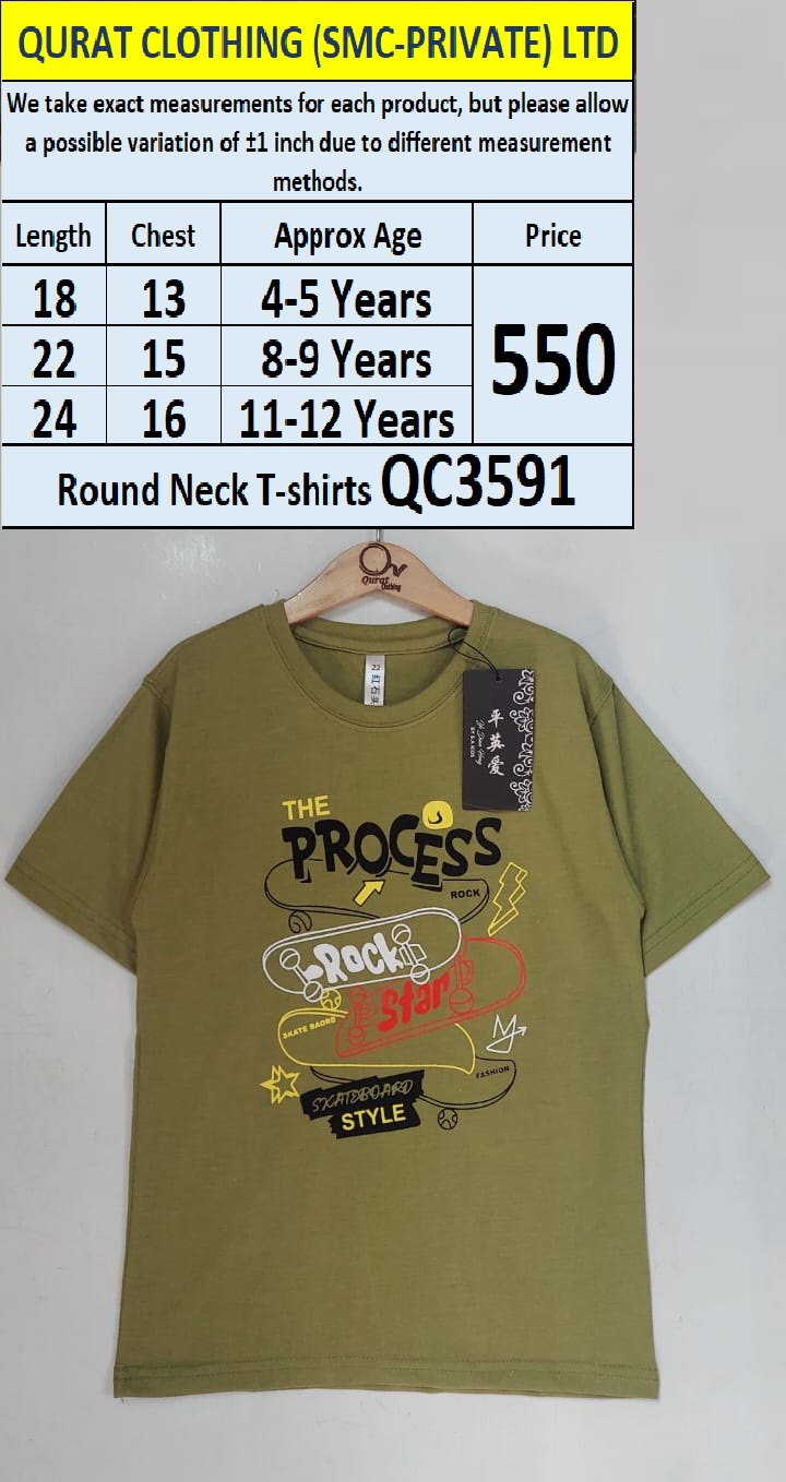 Round Neck T-Shirt QC3591