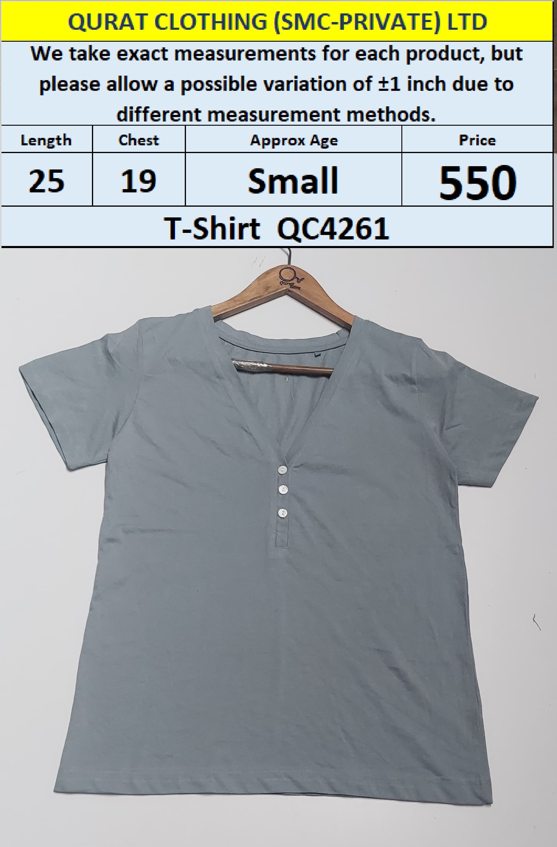 Branded Ladies T-shirt QC4261