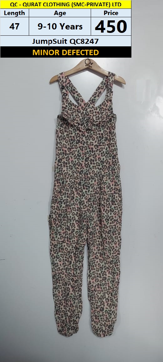 Jumpsuit QC8247  Branded but Minor Defected (no exchange no refund)