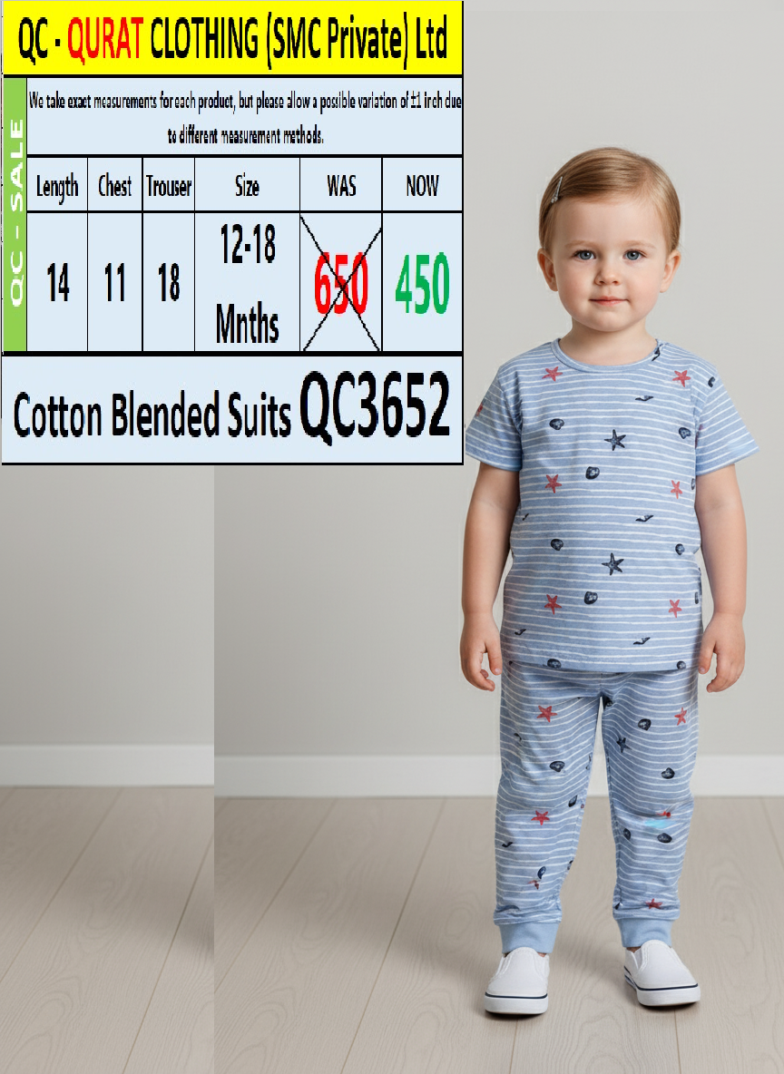 Cotton Blended Suit QC3652