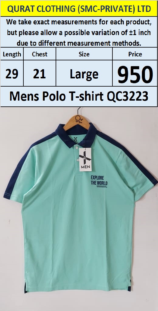  Branded Men's T-Shirt QC3223 - Export Product