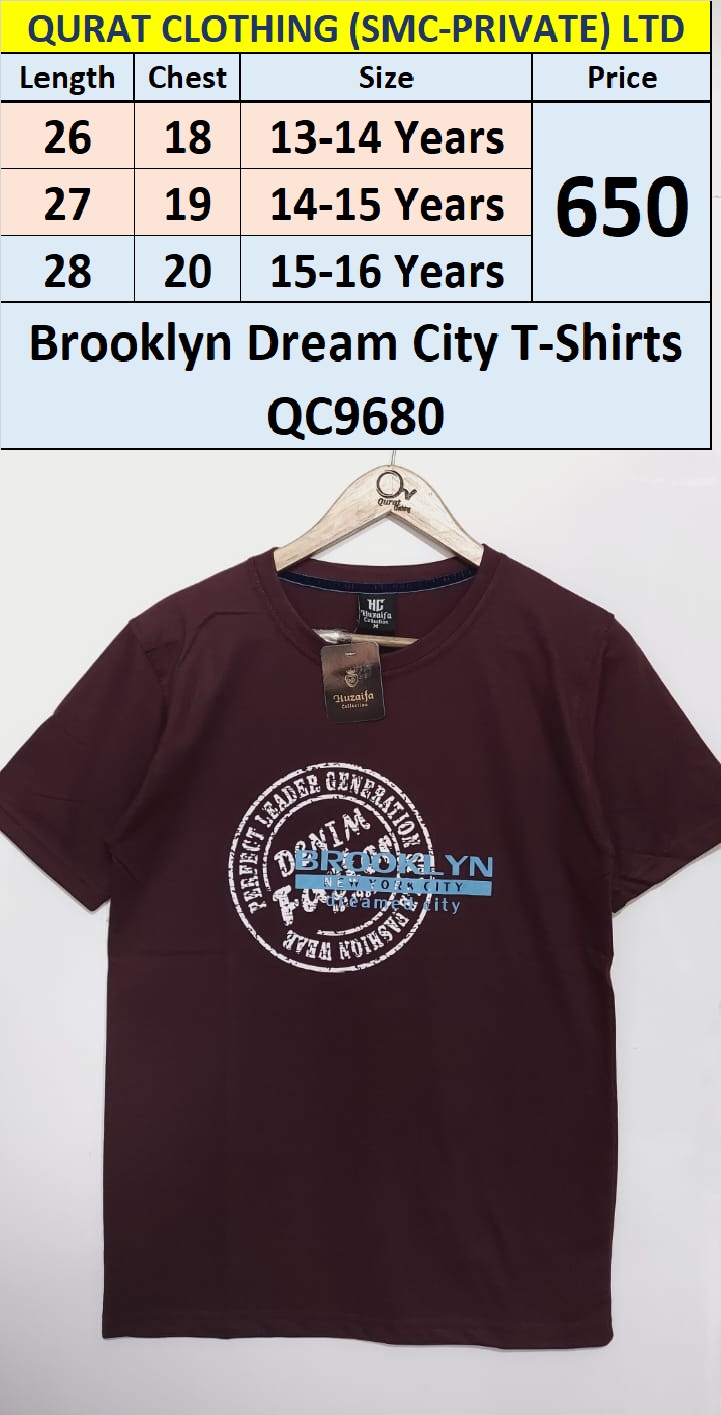 Brooklyn City T-Shirts QC9680