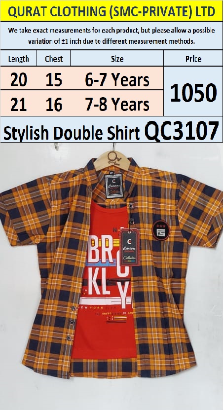 Stylish Double Shirt QC3107