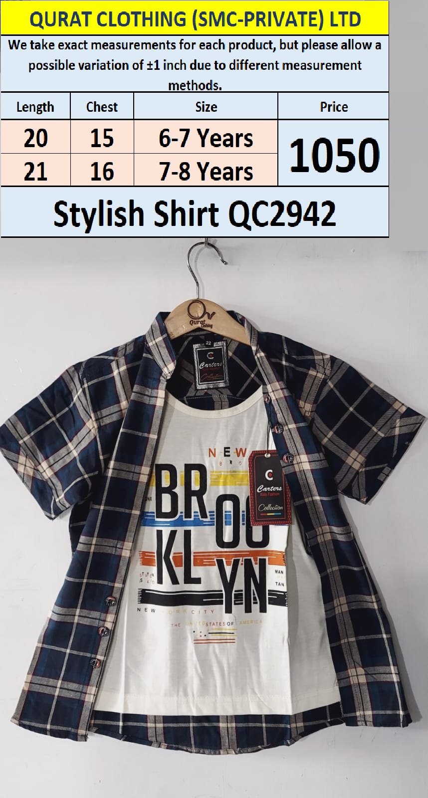 Stylish Double Shirt QC2942
