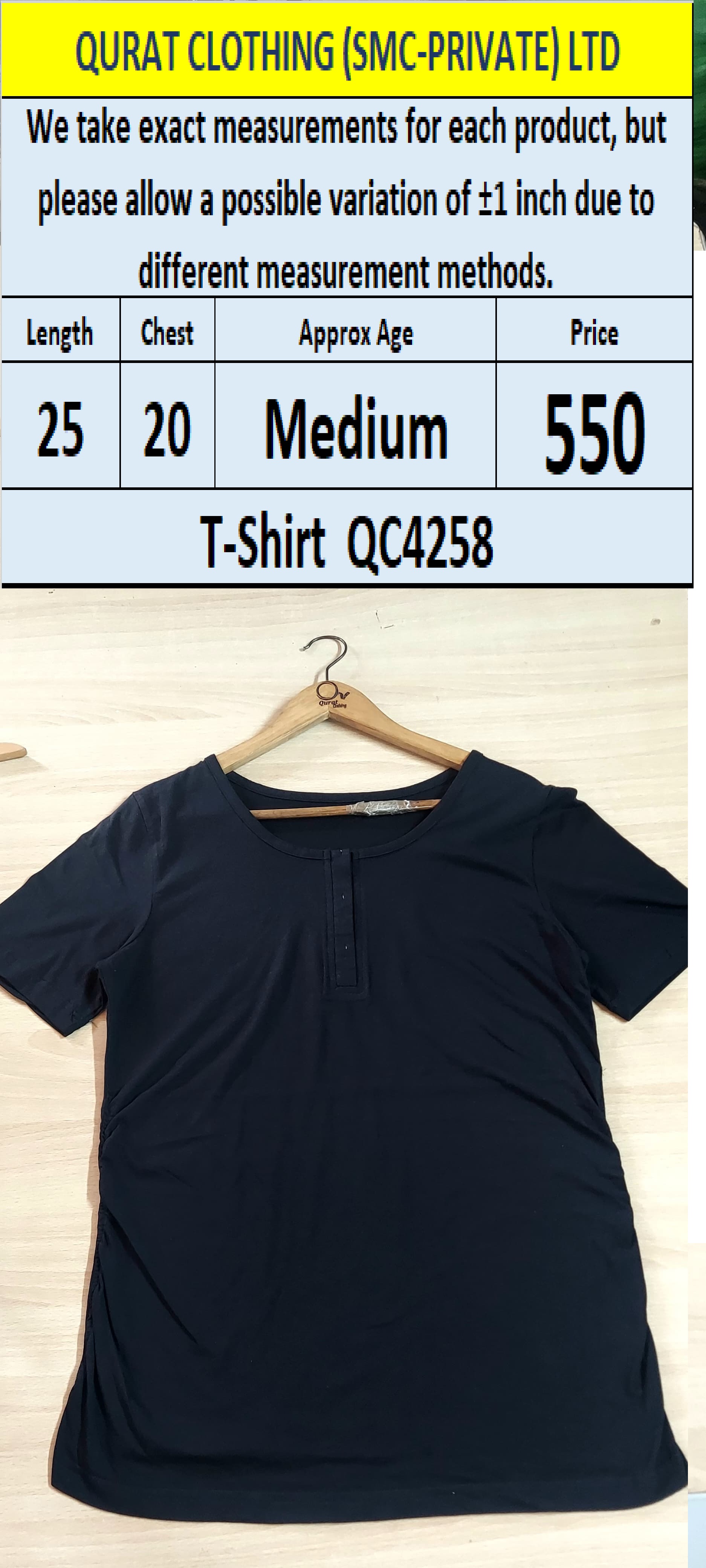 Branded Ladies T-shirt QC4258
