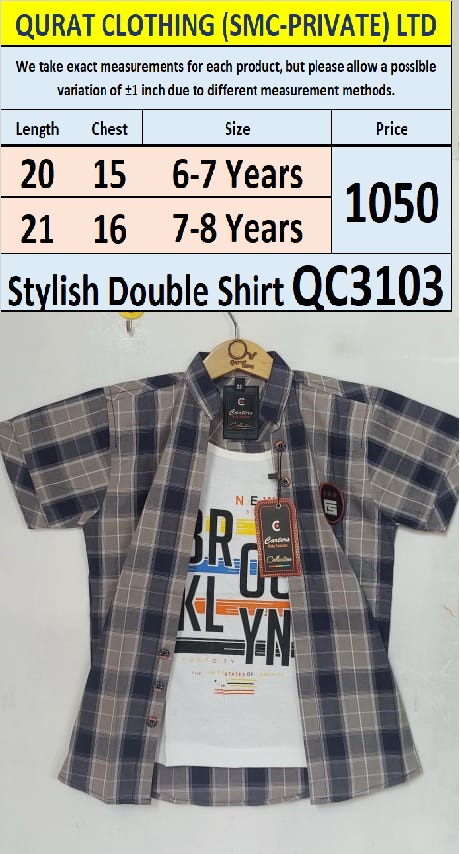 Stylish Double Shirt QC3103