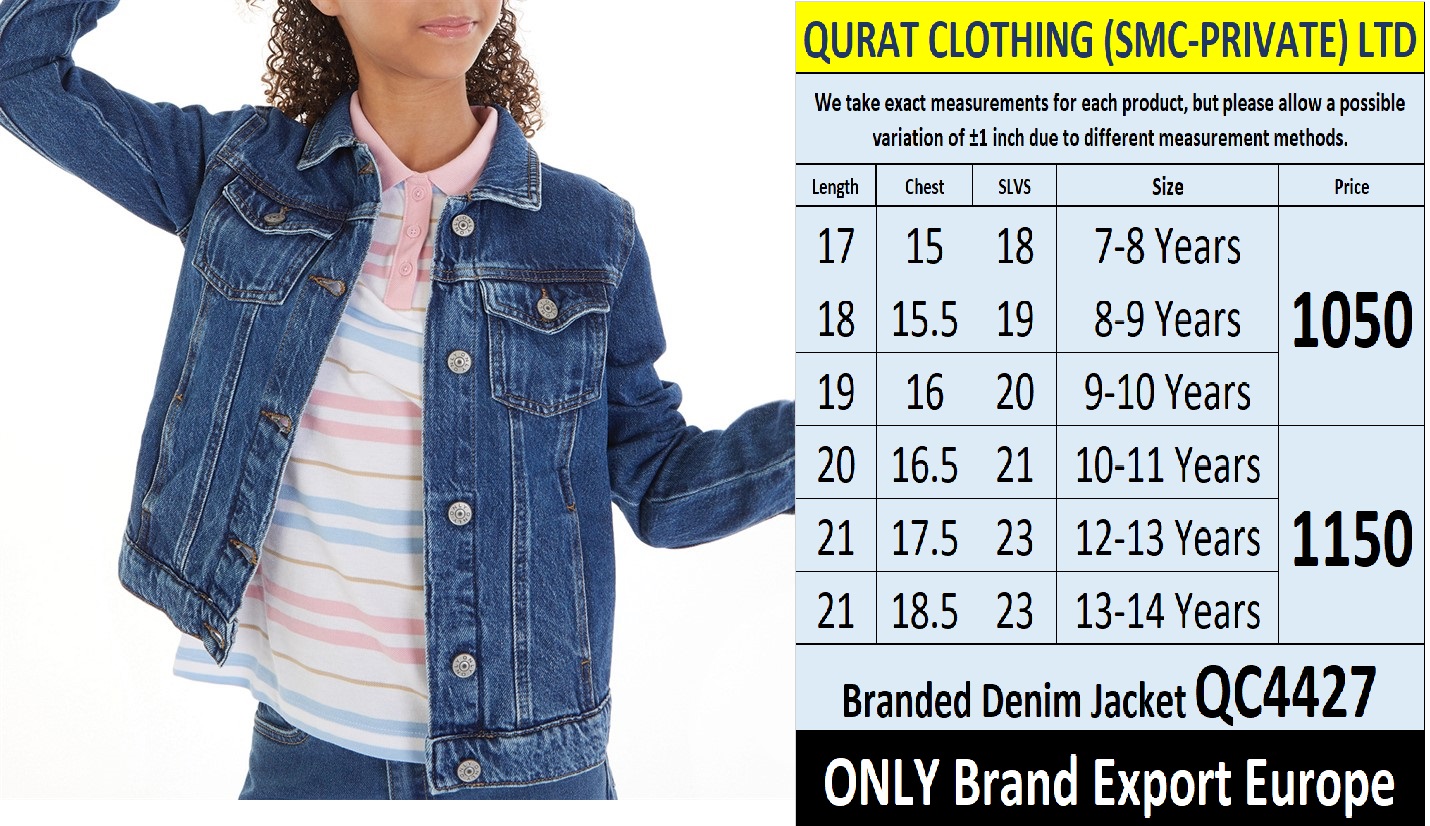 ONLY Brand Denim Jacket Export Europe - QC4427