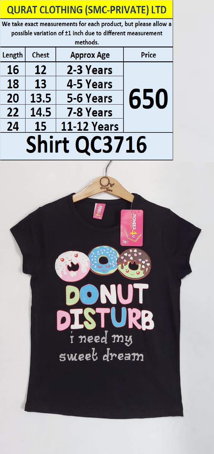 Girls T-Shirt QC3716