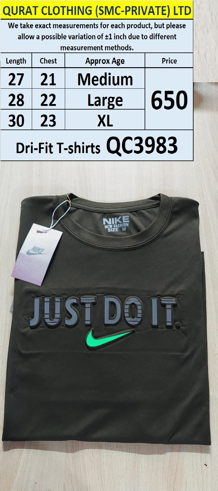 Dri-Fit T-shirts QC3983