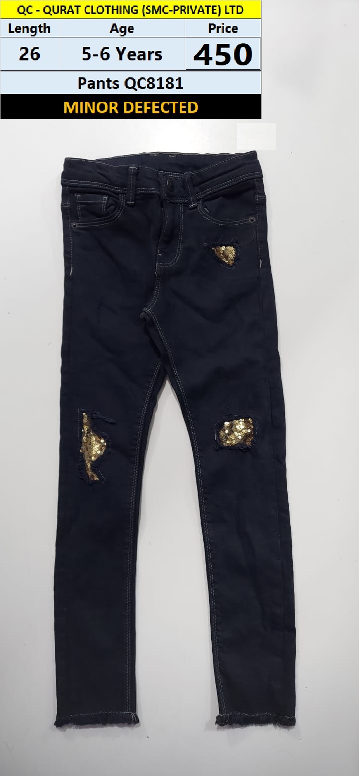 Pant QC8181  Branded but Minor Defected (no exchange no refund)