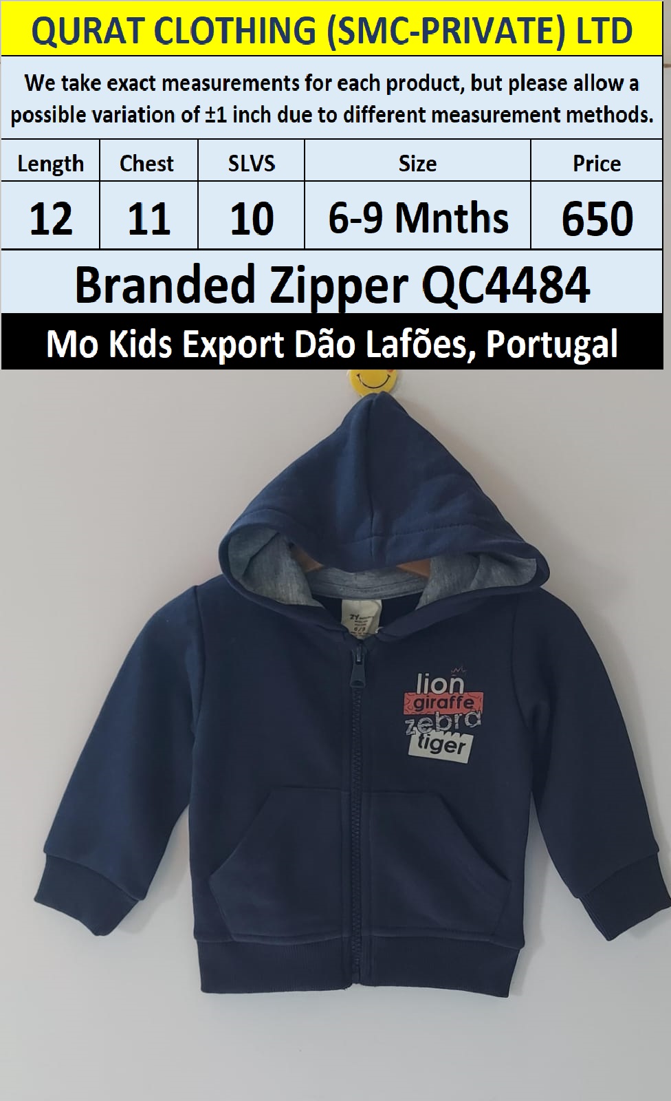 MO Clothing Brand Hoodie Export Dão Lafões, Portugal - QC4484