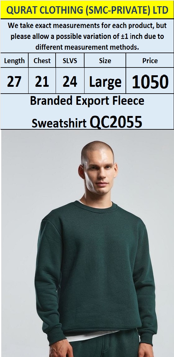 Branded Export Fleece Sweatshirt QC2055