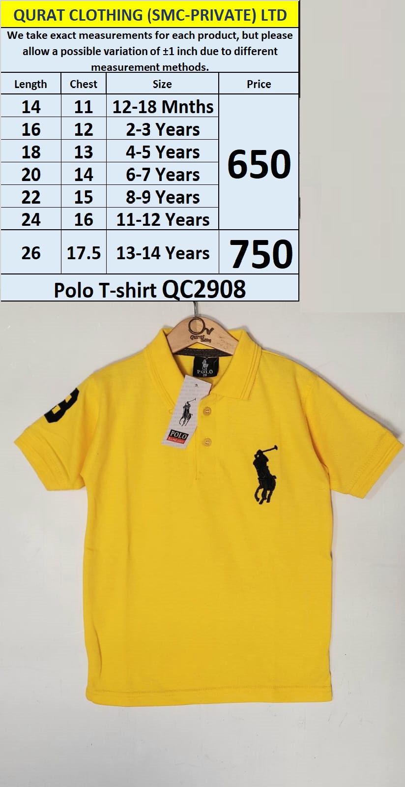 Polo T-Shirt QC2908