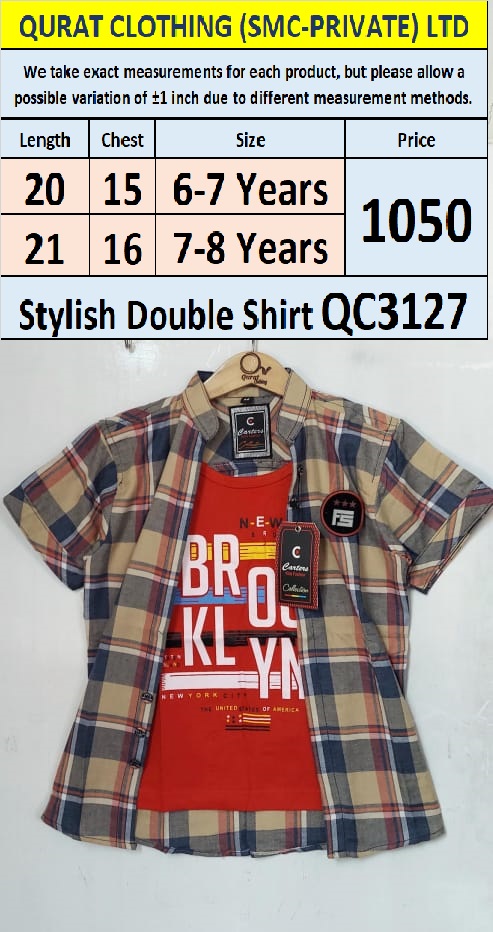 Stylish Double Shirt QC3127
