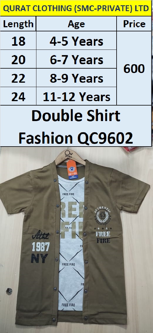 Pine Cone Double Shirt Fashion Free Fire QC9602