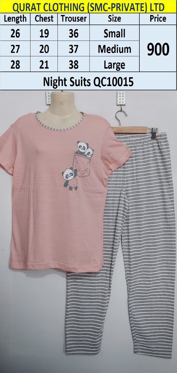 Panda Ladies Night Suit QC10015