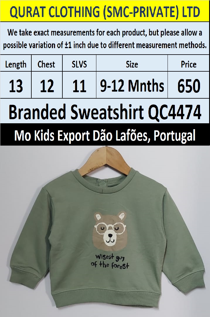 MO Clothing Brand Sweatshirt Export Dão Lafões, Portugal - QC4474