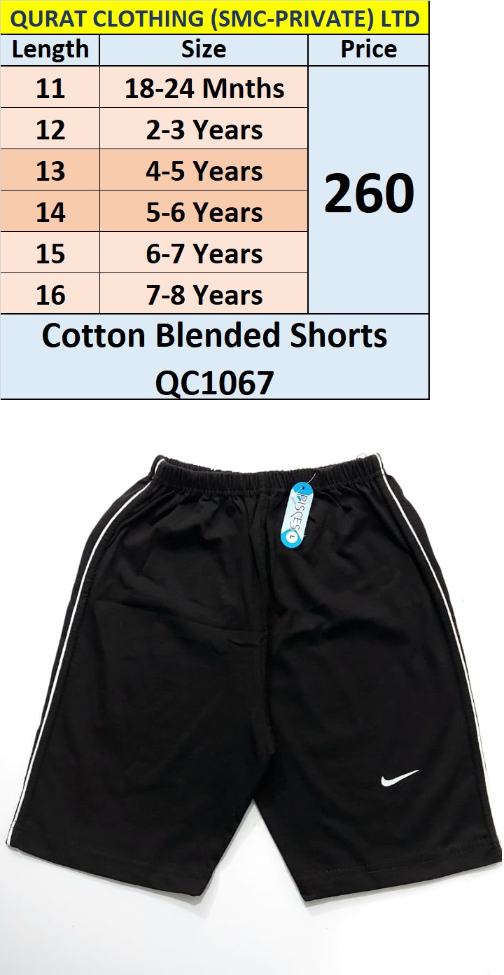 Cotton Blended Shorts QC1067