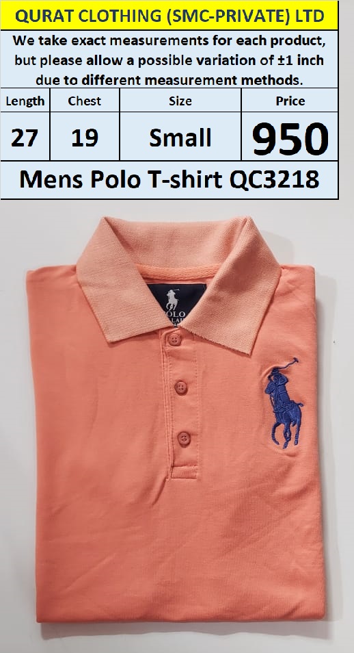 Branded Men's T-Shirt QC3218 - Export Product