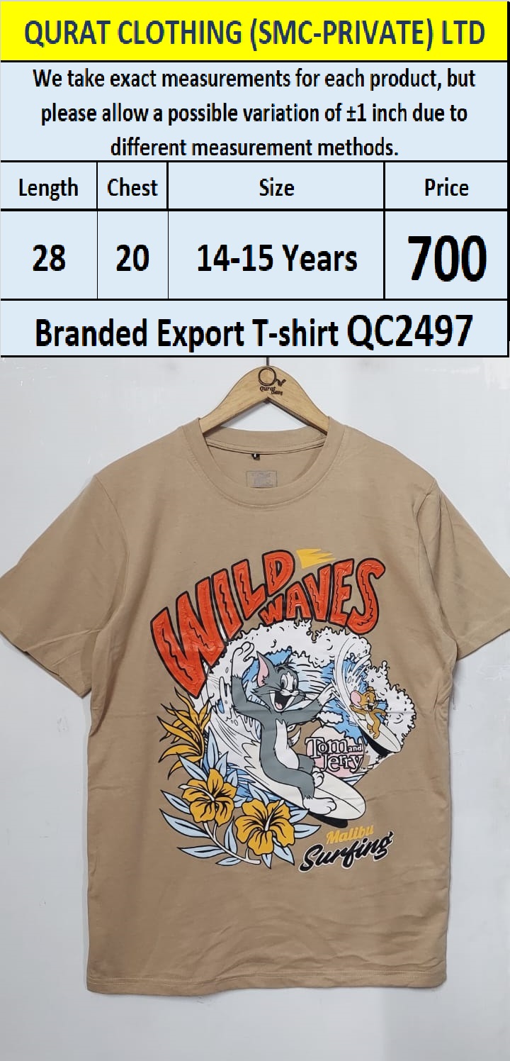 Branded Export T-shirt QC2497