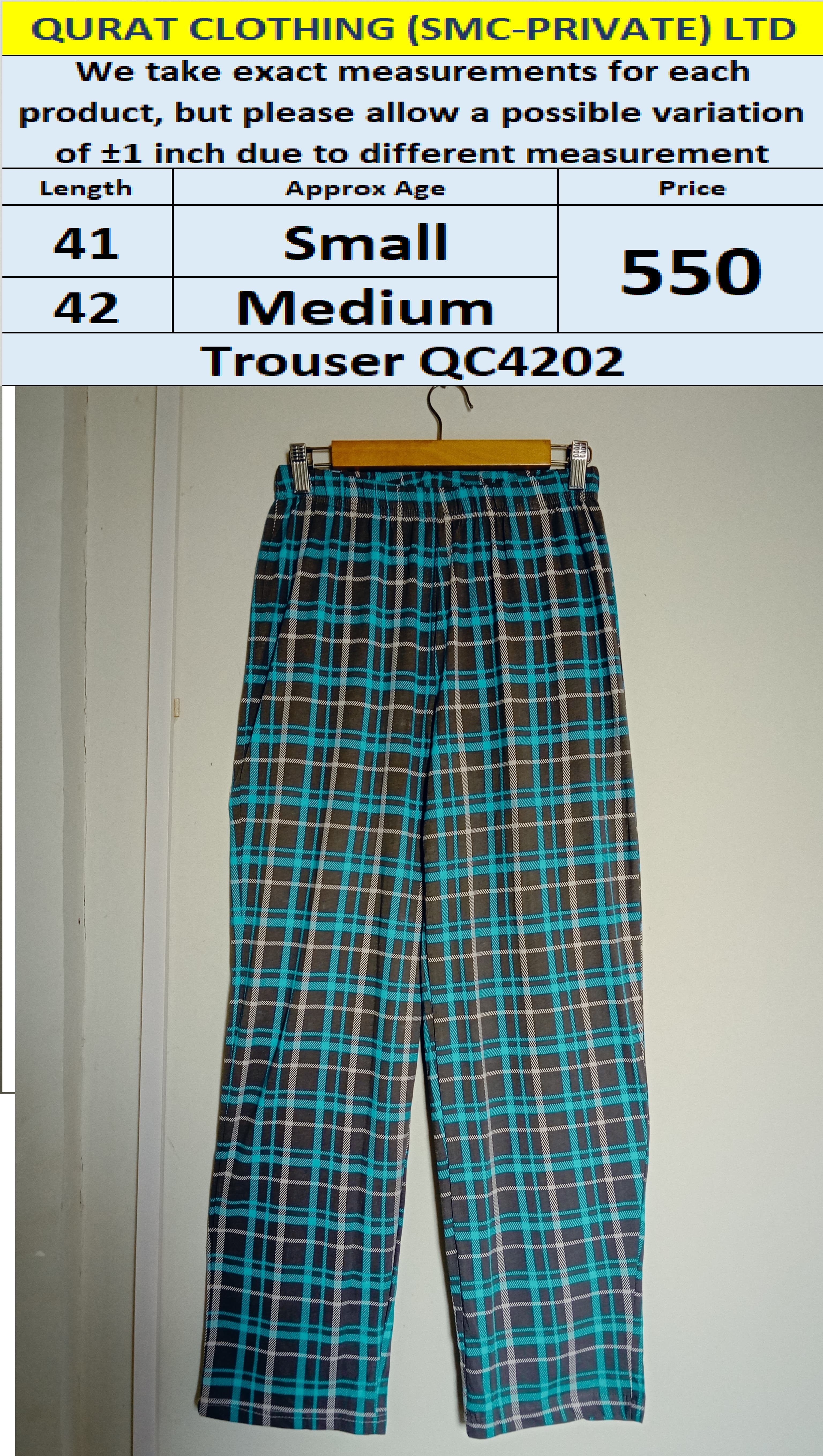 Branded Trouser QC4202