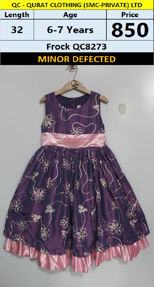 Frock QC8273 Branded but Minor Defected (no exchange no refund)